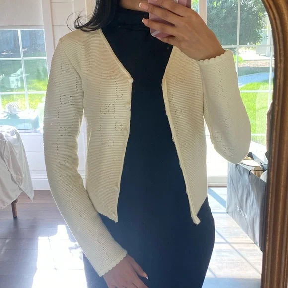 Gucci monogram button up sweater 100% cotton - Picture 3 of 9